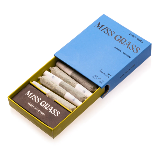 Miss Grass | Preroll | Garlic Cookies - Quiet Times | 5-pack | 0.4g