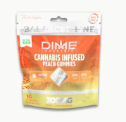 Dime Industries Balanced Line Peach "Morning" THCV Gummies