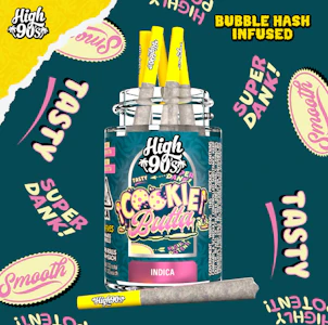 H90's - H90 - Cookie Butta Bubble Hash Pre-Roll 2.5g