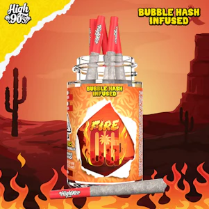 H90's - H90 - Fire OG Bubble Hash Pre-Roll 2.5g