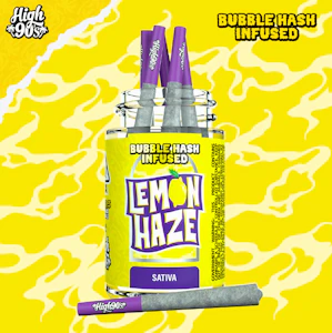 H90's - H90 - Lemon Haze Bubble Hash Pre-Roll 2.5g