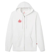 MedMen - 3XL - Mens White Zip Hoodie