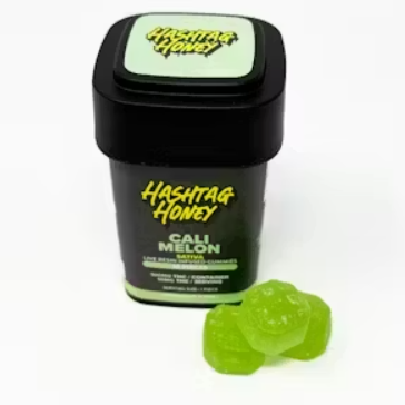 Hashtag Honey | Edible | Live Resin | Cali Melon | 10-pack | 10mg