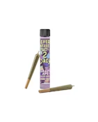 GRAPE APE INFUSED 2PK PREROLLS - REVERT - 1.5g