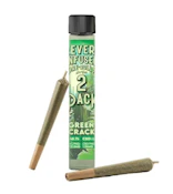 GREEN CRACK INFUSED 2PK PREROLLS - REVERT - 1.5g
