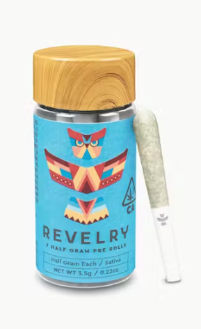 Revelry - Preroll - Lost Coast Haze - 7 Pack