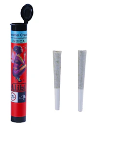Alibi | Pre Roll | caramel cream | 2 x .5 Gram | infused |