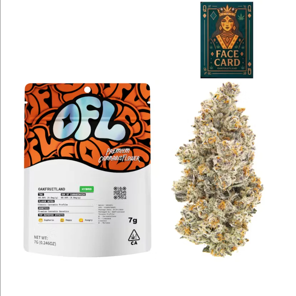 Oakfruitland (OFL) - Oakfruitland FaceCard Premium Flower 7g - White Label Series Main Image