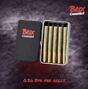C-Stata 0.5g 5pk Pre Rolls (H) 00506