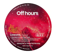 Livewire - Razz Lemonade 100MG Gummy Rope