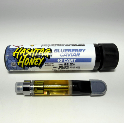 Hashtag Honey - Vape Cartridge - Blueberry Caviar - 1g