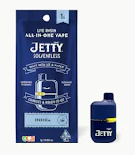 Jetty 1g Mini Tank Vape AIO 100% Live Resin Papaya Cake (I)