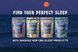 Sour Sleepy Watermelon - 250mg 1:2:2 THC/CBN/CBD Fruit Chewz - Smokiez Edible