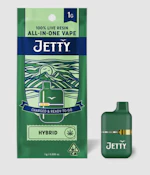 Jetty Vape Cart Live Resin 100% .5g Papaya Pressure (H)