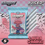 3.5g Sluggers x Ball Family Farms Infused Pre-Rolls 0.7g-5pk - Laura Charles 42%