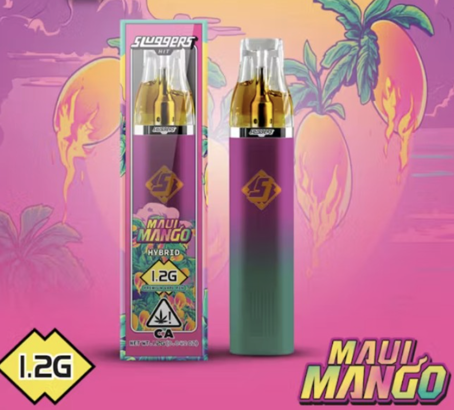 1.2g Sluggers Hit AIO - Maui Mango 83% - Cannabis Deliver... 1.2g Sluggers Hit AIO - Maui Mango 83% - Cannabis Deliver...