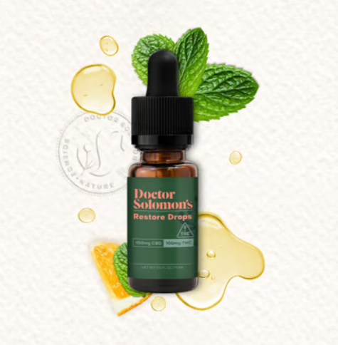Dr. Solomon | Tincture | Restore (1:1 CBD:THC) | 200mg