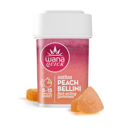 Wana | Edible | Peach Belini | 10-pack | 10mg