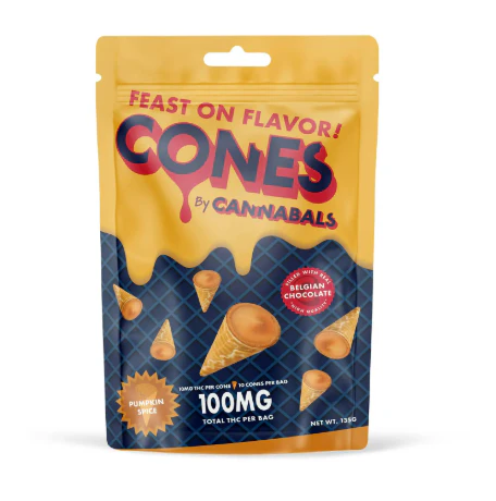 Cannabals - Cannabals | Edible | Waffle Cones | Pumpkin Spice | 10-piece | 10mg Main Image