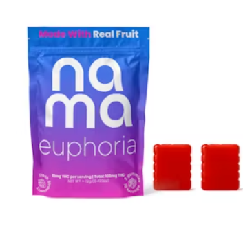 nama | Edible | Fresh Strawberry (Euphoria) | 2-pack | 50mg