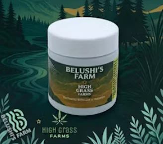 Belushi's Farm x High Grass Farms | Hashburger | 3.5g