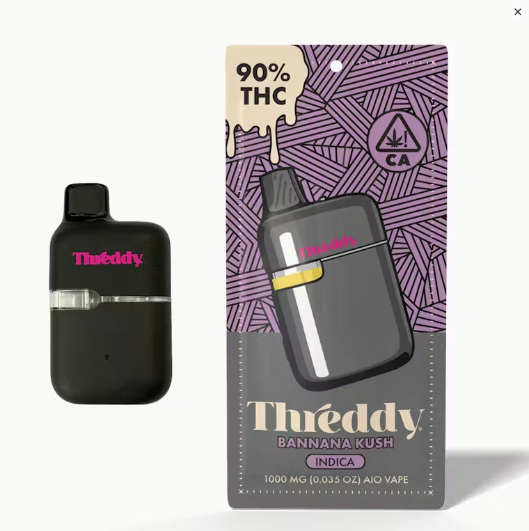 Threddy - Threddy - Disposable - Banana Kush - 1G Main Image