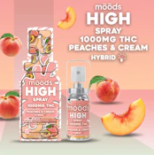 Moods 1000mg Peaches & Cream Sublingual Spray
