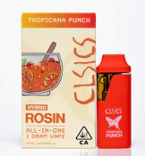 Tropicana Punch - 1g Live Rosin Disposable (Clsics)