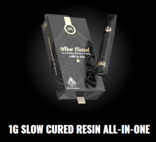 Heavy Hitters | Black Haze | Slow Cured Resin AIO | 1g