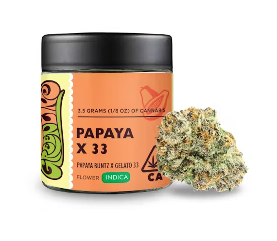 Green Line 3.5g Papaya x 33