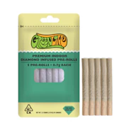 Green Line Infused 5pk Prerolls 3.5g Alien Sweet Treats