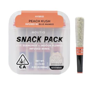 Boutiq Snack Pack - Orange Slush x Straw-Tangie 53% - Live Diamond Infused Pre Rolls (5pk)