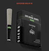 Sherb x Doja Rosin Infused Prerolls 5pk - Gushers 53%