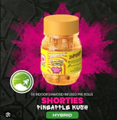 Pineapple Kush | 3.5g | 5pack Infused Pre Rolls | Bodega Boyz