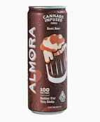 Almora Farm: 12oz Can: 100mg THC Root Beer Prebiotic Soda