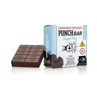 Punch Bar- Sugar-free Dark Chocolate- 10mg serving/100mg bar