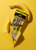 Cones - King Palm 2 pack Mini Flavored Leaf Tubes - Banana Cream