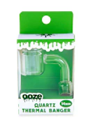 Smoke Device - Ooze Quartz 90 Degree Thermal 14mm Male Glass Banger