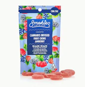 SMOKIEZ 10PK 1:1 CBN Sweet Jamberry Gummies