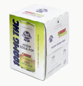 Pabst Infused High Soda Cherry Limeade 25mg 4pack