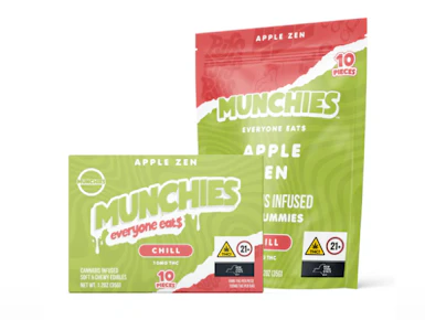 munchies | edibles | apple zen | 10ct | 100mg