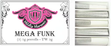 Mega Funk 5pk 1g Prerolls | Mildly Moronic