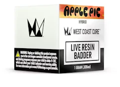 Apple Pie - WCC 1g Live Resin Badder