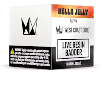 Hella Jelly - WCC 1g Live Resin Badder