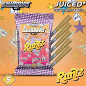 SLUGGERS 5PK Runtz Infused Preroll Pack