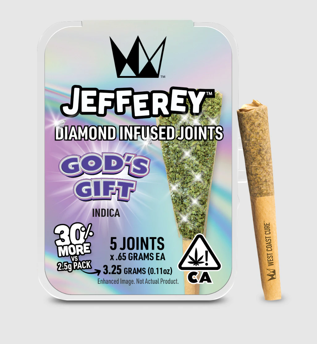 West Coast Cure - WCC Gods Gift .65g Jefferey Infused 5 Pack Main Image