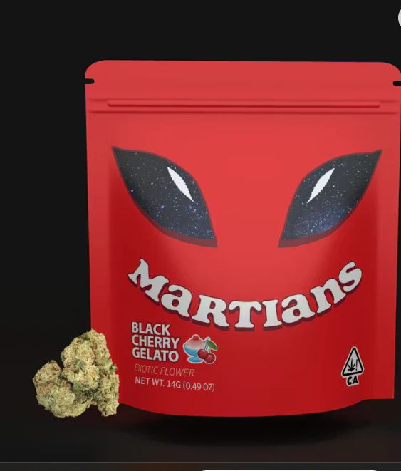 Martians - [Martians] Flower - 3.5g - Black Cherry Gelato (H) Main Image