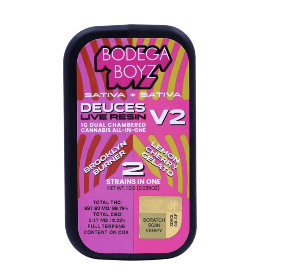 Bodega Boys - Bodega Boys - Brooklyn Burner x Lemon Cherry Gelato - 1g Vape Main Image