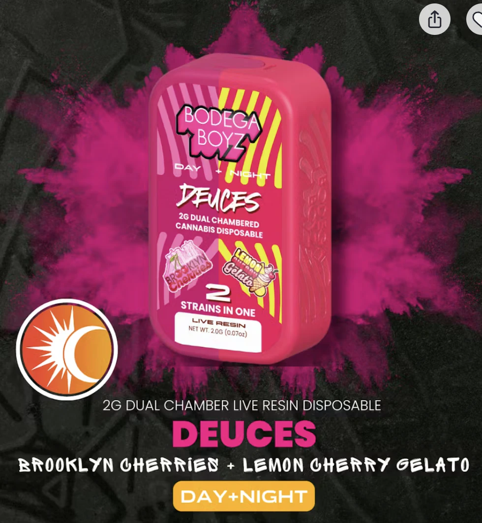 Bodega Boys - Bodega Boys - Brooklyn Cherries x Lemon Cherry Gelato - Vape 2g Main Image