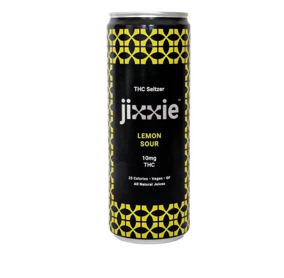 Jixxie - Jixxie | THC Seltzer - Lemon Sour | 12oz Main Image